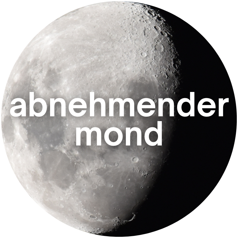 abnehmender Mond
