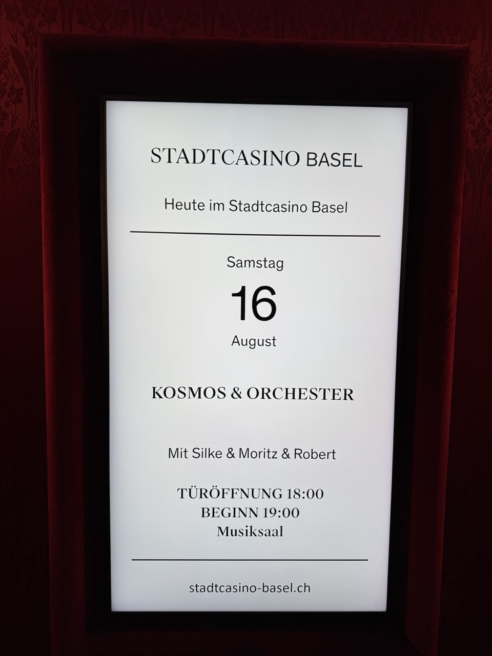 Kosmos & Orchester Kosmos & Orchester